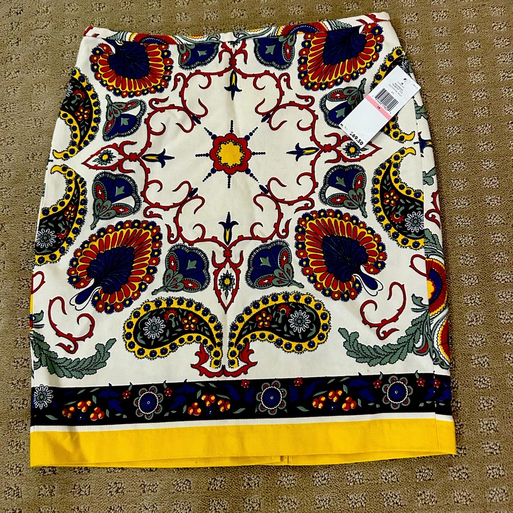 Tommy Hilfiger linen pencil skirt